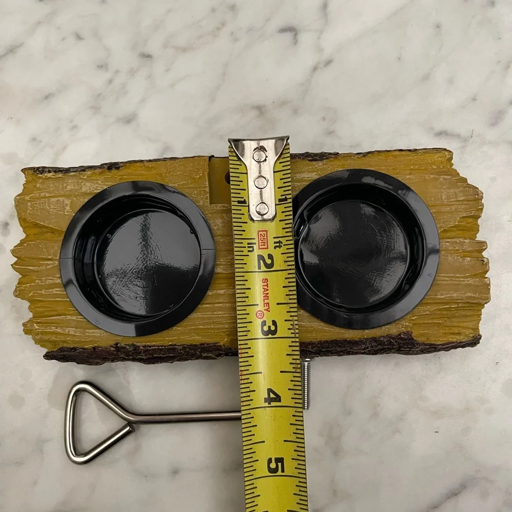 Dual Repti Zoo geico feeder with glass suction attachment